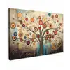 Boom - Tree of life - Kleur canvas 2cm klein -z3d