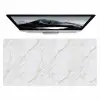 Wit - Marmer - Goud - Luxueus Muismat XXL klein 681 -zzz3d