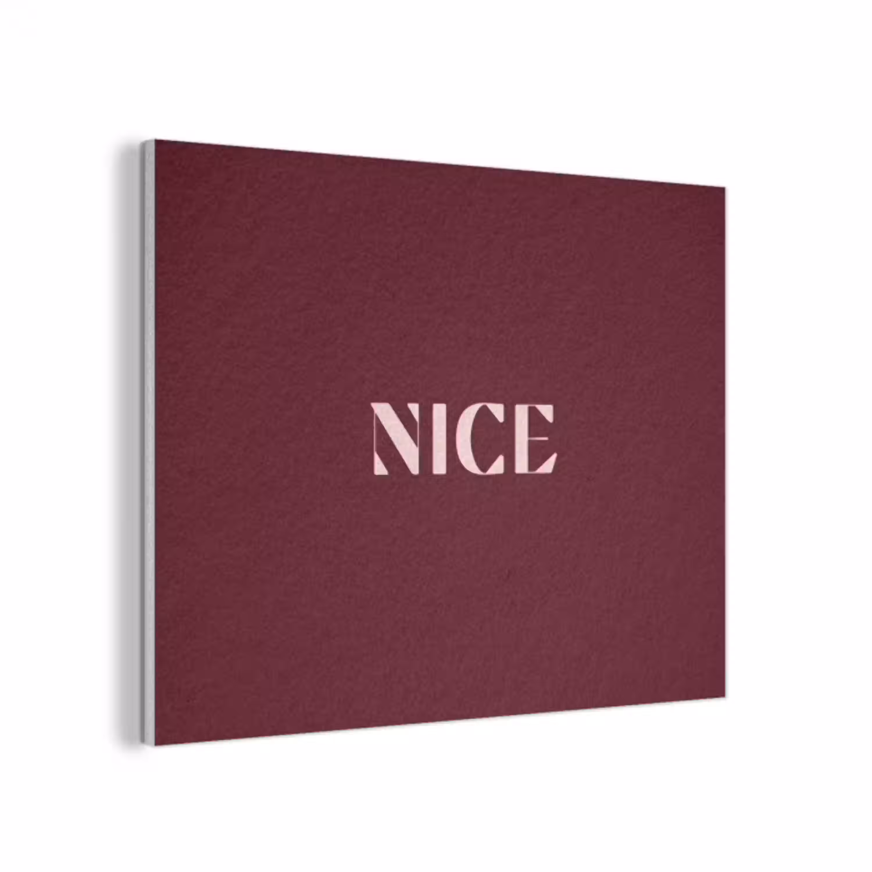 Nice - Bordeaux - Roze PET vilt klein -3d