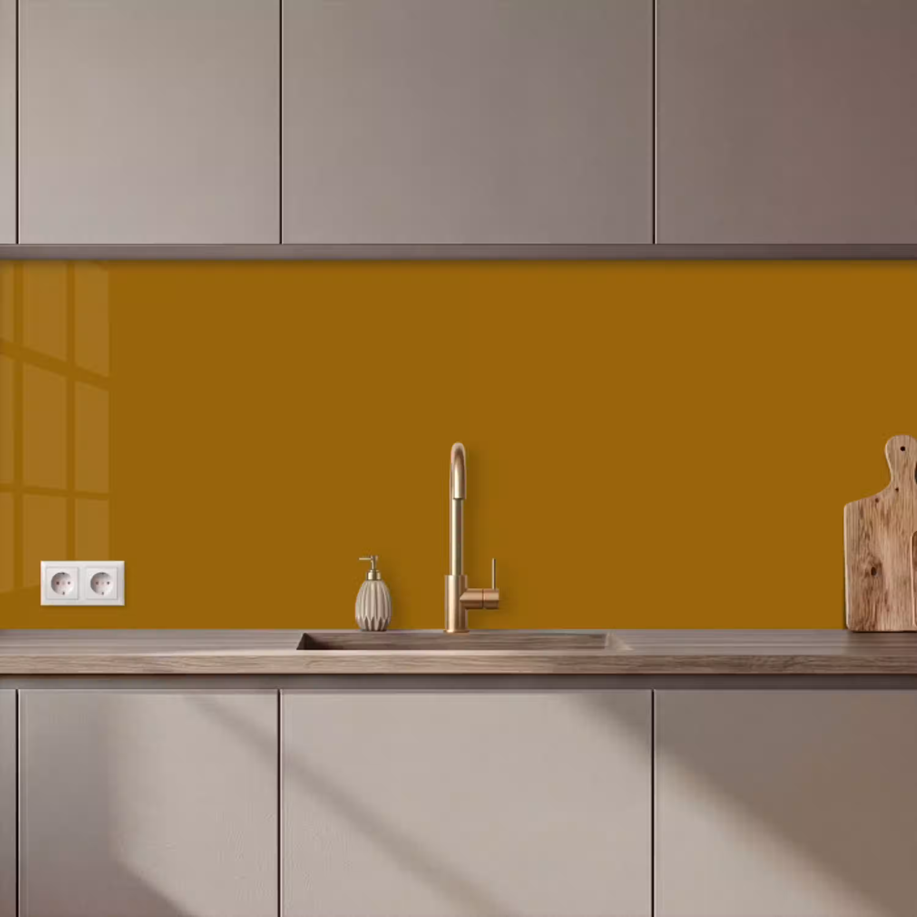Goud - Luxe - Interieur keuken achterwand 2 middel 871 zz_3dshopping