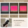 Minimalistisch - Roze - Dream big - Grafisch Light Box met batterij (Wandlamp) middel -USP_lichtkleurNL