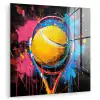 Graffiti - Tennis - Sport - Racket plexiglas 5mm klein -zzzproduct_nieuw