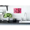Bloemen - Verf - Roze Muursticker klein -keuken
