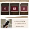 Nice - Uitroepteken - Rood Light Box met batterij (Wandlamp) middel -USP_dimbaarNL