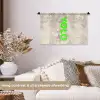 YOLO - Groen - Neon - Slangenprnt Wandkleed katoen klein -sfeer1