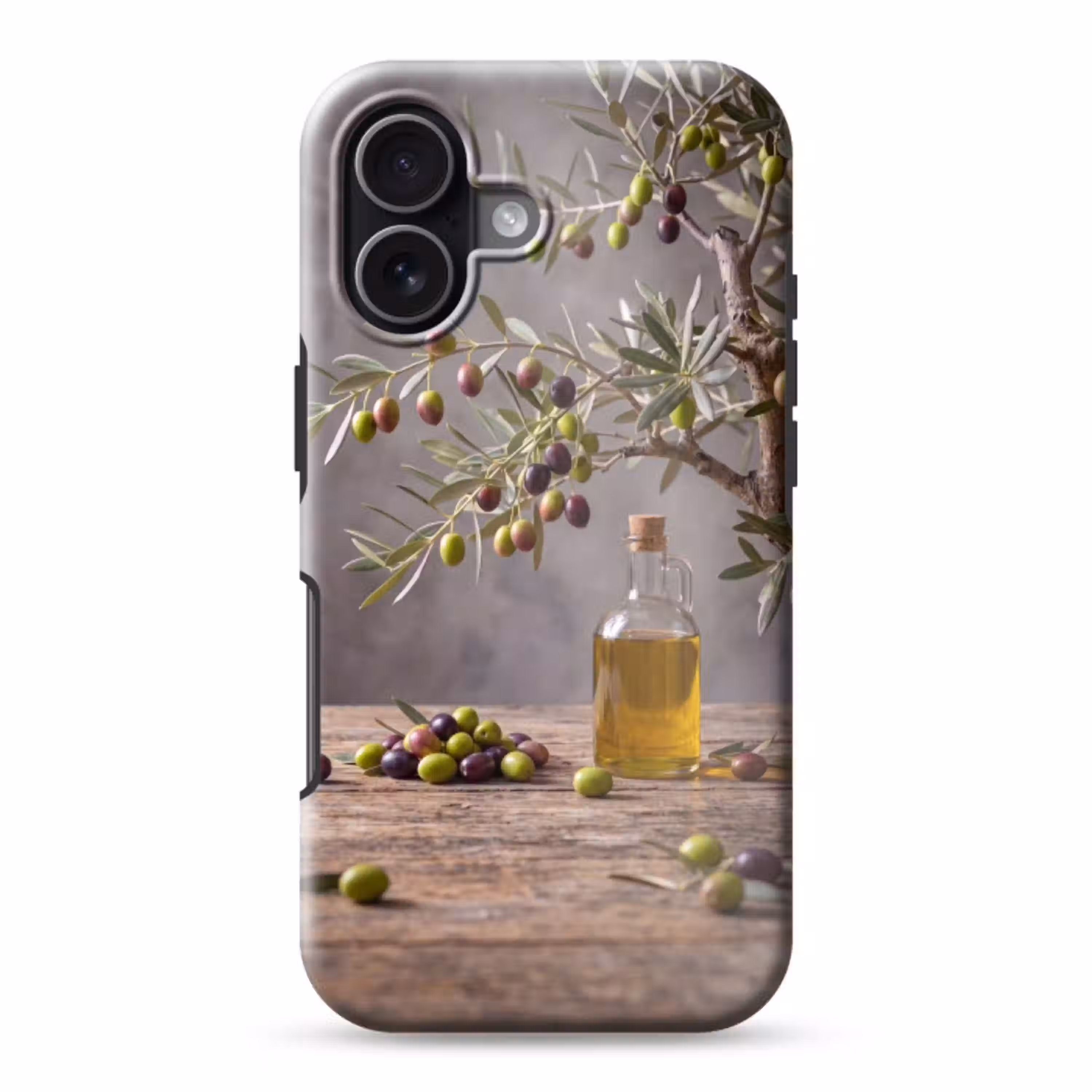 Olijfboom - Olijven - Natuur Toughcase MagSafe Apple iPhone 17 klein -3d
