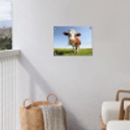 Koe in de Weide tuinposter los doek klein -sfeer8