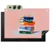 Boeken - Stapel - Kleurrijk Inductie beschemer met haakjes klein -3d