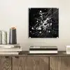 Verfspatten - Wit - Abstract - Explosie plexiglas 5mm klein -sfeer1