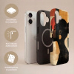 Zijaanzicht - Vrouw - Vormen Toughcase MagSafe Apple iPhone 17 klein -USP_Lagen_DE
