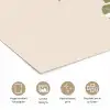 Bloem - Wit - Vaas - Quote poster papier klein -closeup_NL