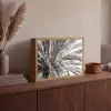 Palmboom - Tropisch - Zwart - Wit Light Box met batterij (Wandlamp) middel -sfeer2