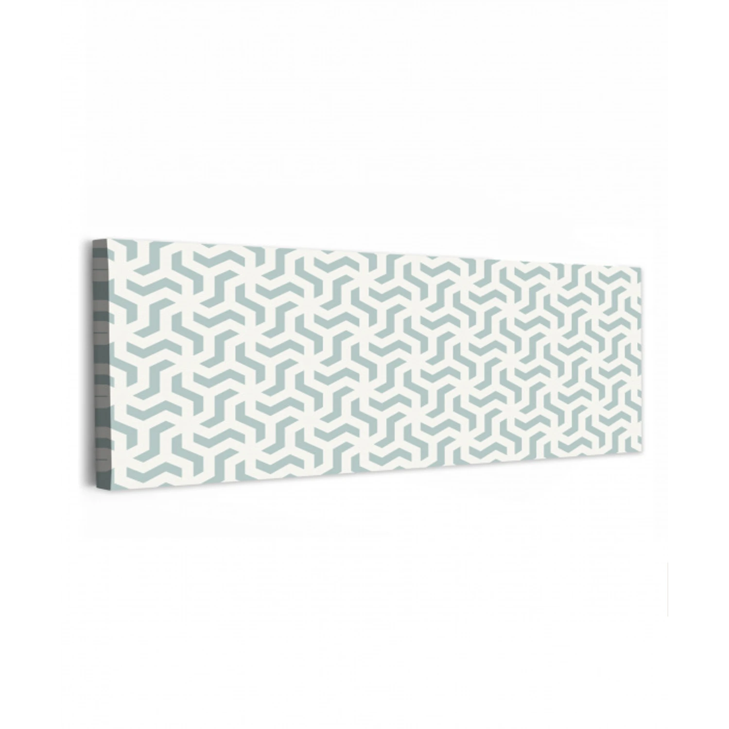 Patronen - Abstract - Groen - Geometrie canvas 2cm klein 828 -z3d
