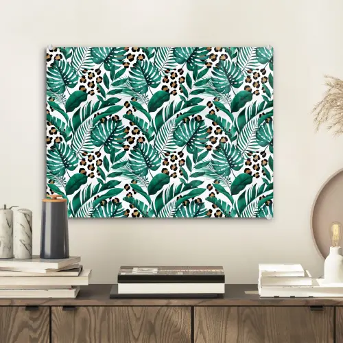 Panterprint - Bladeren - Jungle plexiglas 5mm klein -sfeer1
