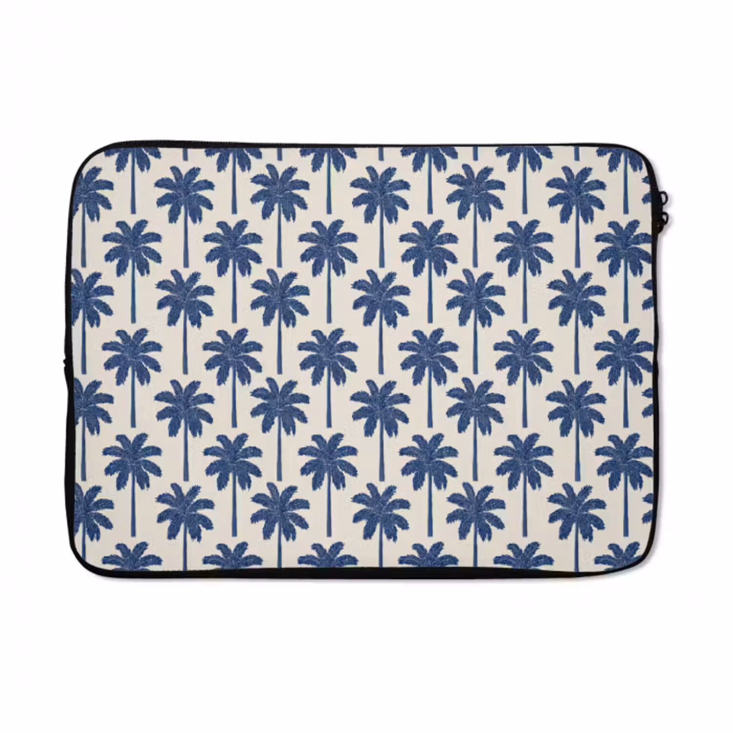 Laptop hülle - Symmetrisch - Palme - Blau