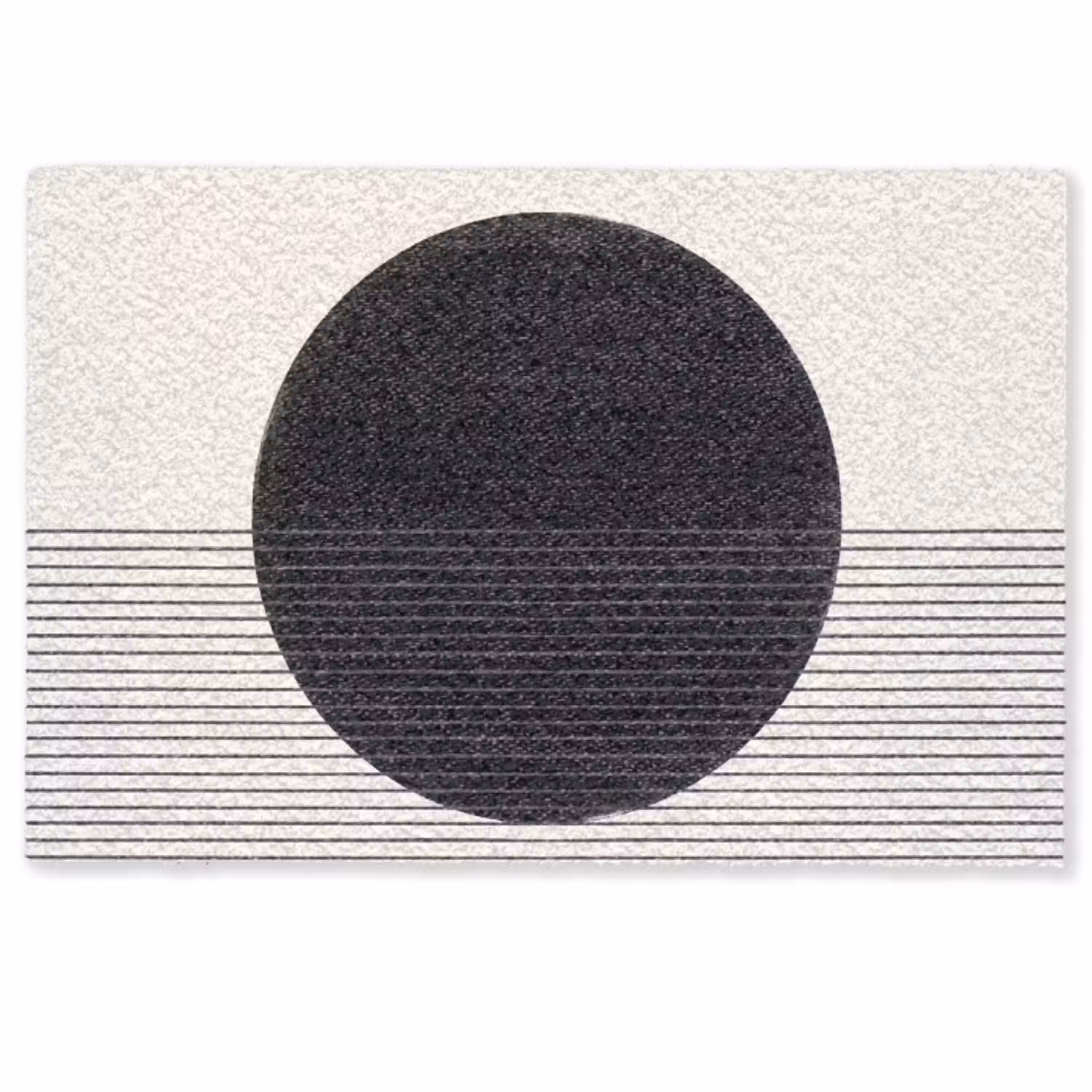 Cirkel - Lijnen - Abstract Deurmat klein -zkaufland3d
