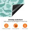 Zee - Dieren - Blauwe vinvis Inductie beschermer vinyl 3mm klein 276 -zzzzzzz-td-onderkant
