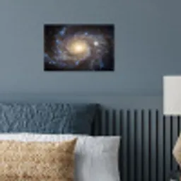 Kosmos - Sterrenstelsel - Donker poster papier klein -sfeer2