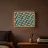 Groen - Disco - Patroon Light Box met batterij (Wandlamp) middel 907 -sfeer4