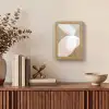 Ovale vormen - Transparant - Zachte overgang Light Box met kabel (Tafellamp) klein -sfeer2