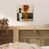 Modern - Kunst - Beige - Industrieel aluminium wit klein -sfeer3