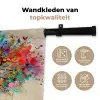 Levensboom - Natuur - Kleurrijk - Boom Wandkleed katoen klein -sfeer2