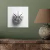 Basketbal - Wit - Schaduw - Lijnen aluminium wit klein -sfeer2