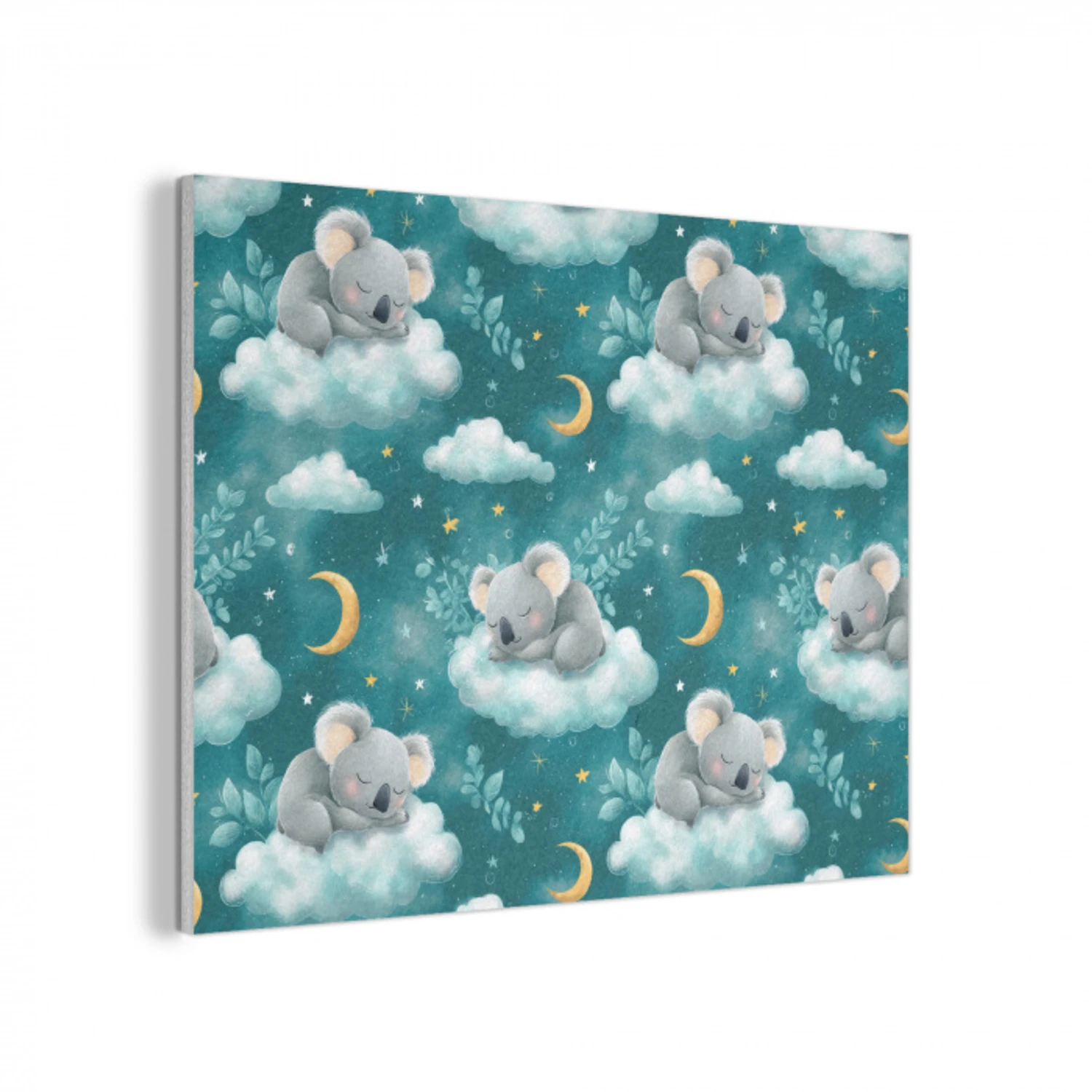 Koala's - Betoverend - Blauw PET vilt klein 837 -3d