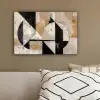 Abstract - Modern - Geometrisch - Pastel canvas 2cm klein -sfeer3