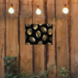 Eieren - Goud - Patroon tuinposter los doek klein -sfeer1