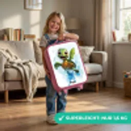 Schildpad - Water - Groen Kinderkoffer - Roze klein -sfeer2_DE