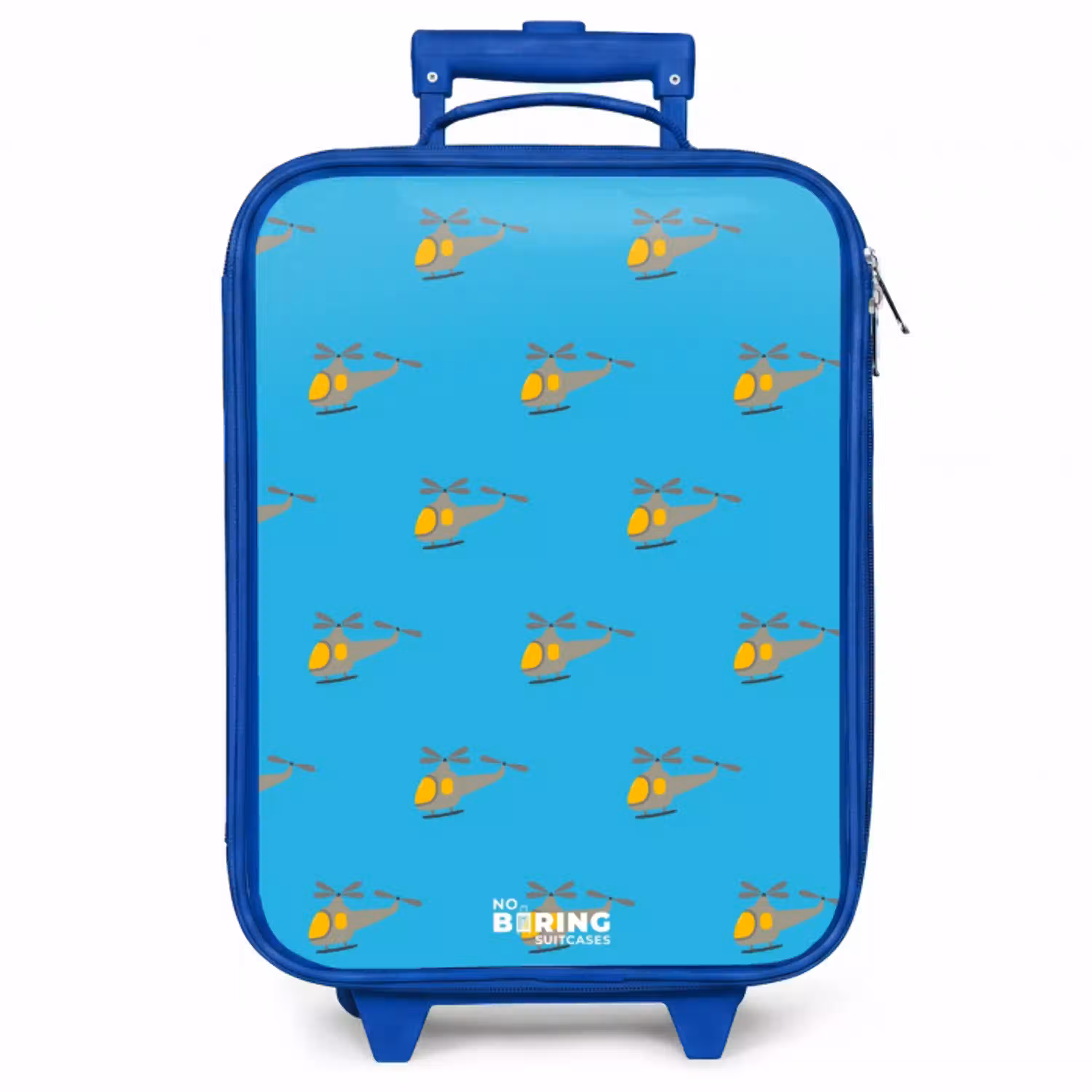 Helikopter heibel Kinderkoffer - Blauw klein -zzz_website3d