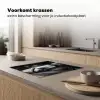 Paard - Schimmel - Portret Inductie beschermer vinyl 3mm middel -sfeer1