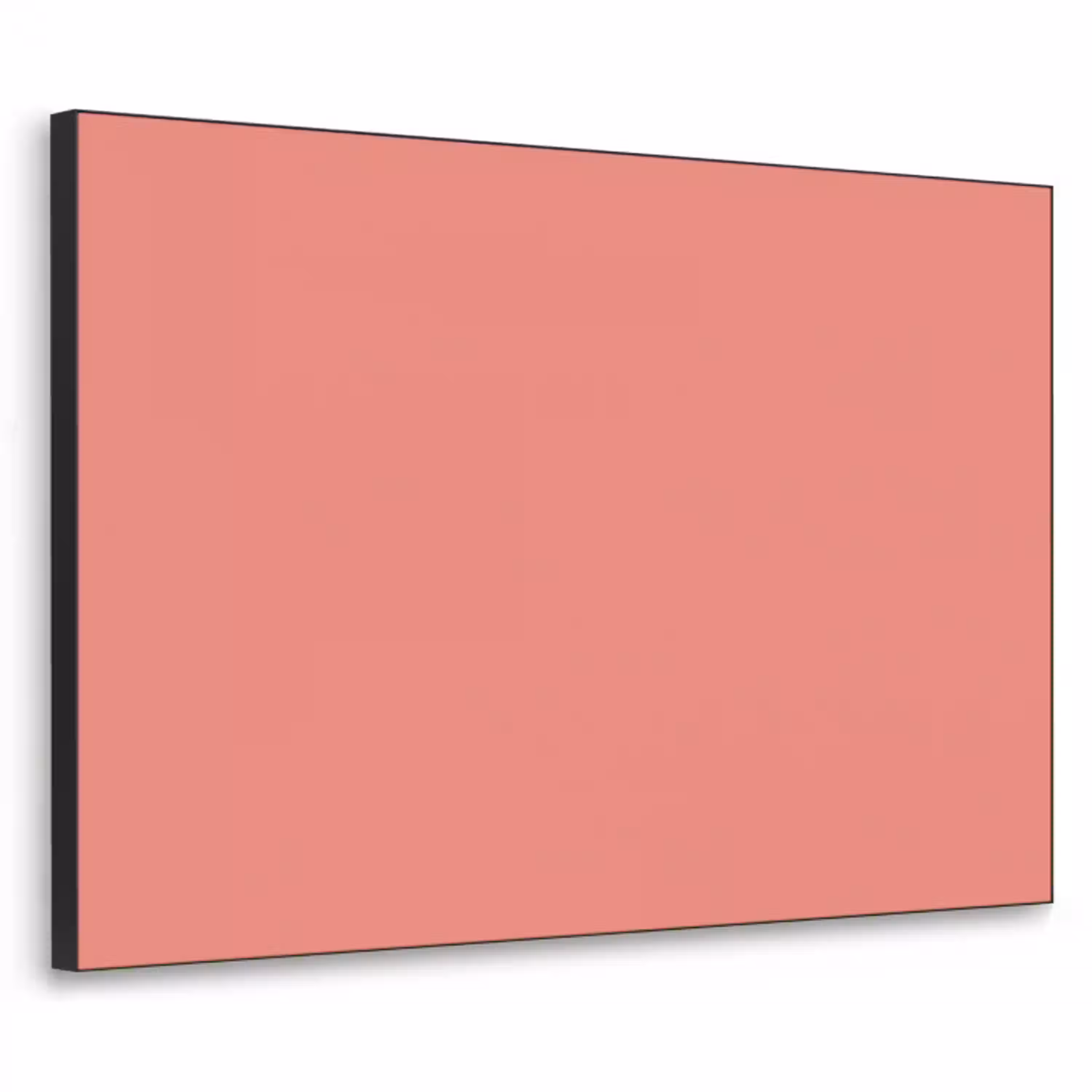 Coral - Reef - Rood Textielframe zwart klein 947 -3d