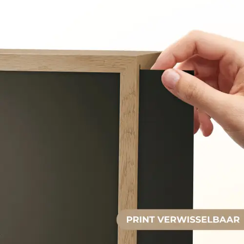 Tak - Pluimgras - Donkerbruin Light Box met batterij (Wandlamp) middel -USP_websiteprintNL