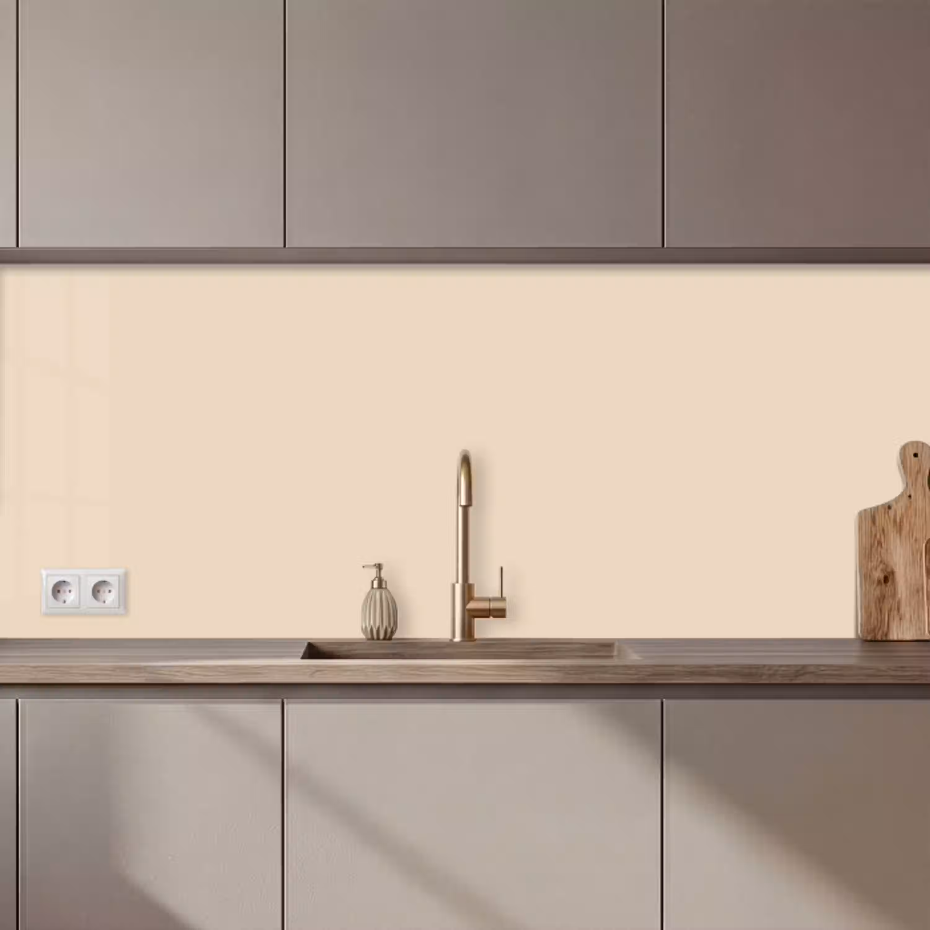 Cream - Nude - Neutraal keuken achterwand 2 middel 871 zz_3dshopping