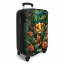 Liam luipaardje NBS - Handbagage koffer - Unisex middel -productfoto_3d