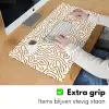 Minimalistisch - Patroon - Terracotta Muismat XXL klein 681 -sfeer3