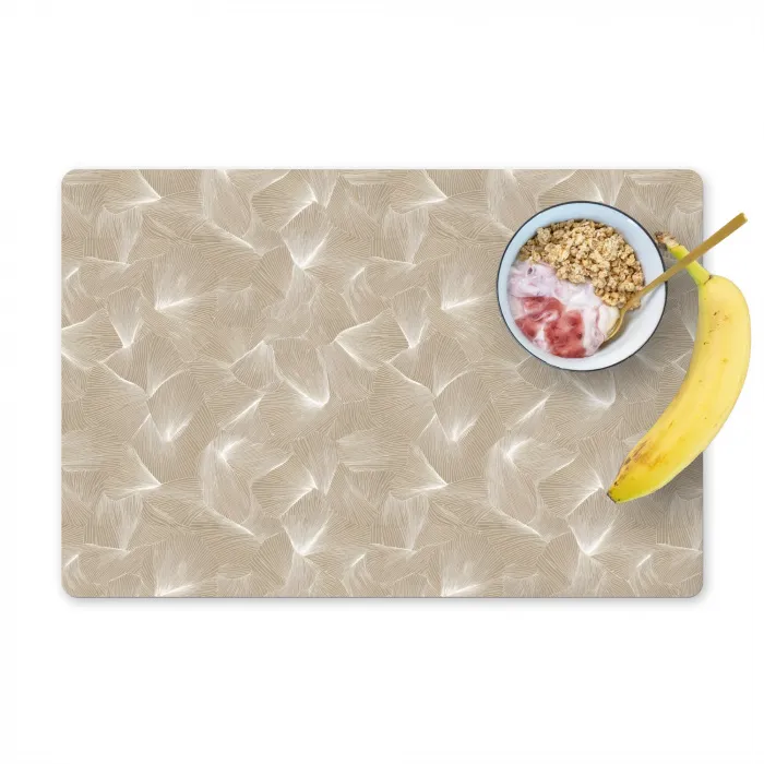 Organisch - Textuur - Beige Placemat vinyl groot 368 -zzzproduct_Kitchenyeah-website