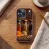 Potjes - Kruiden - Specerijen - Korrels Telefoonhoesje iPhone 17 Pro klein -sfeer1