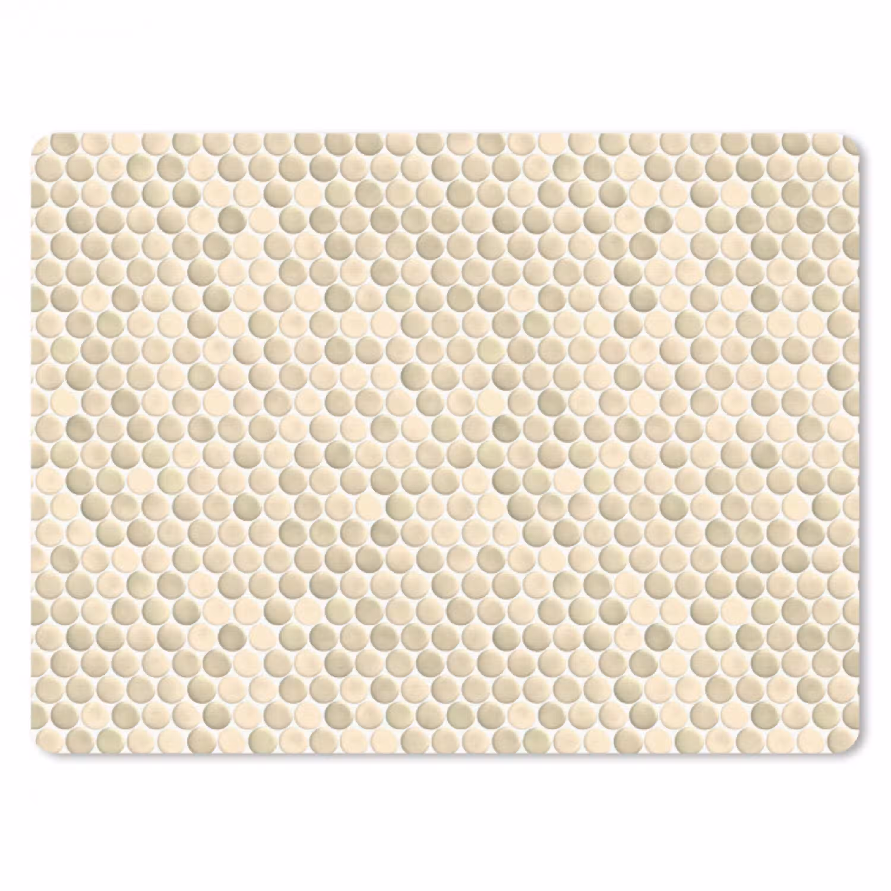 Penny - Mozaïek - Zand muismat rubber klein 262 -3d