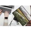 Berglandschap - Rivier - Bos laptophoes neopreen klein -bureau