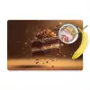 Taart - Chocolade - Eten - Brownie Placemat vinyl groot -zzzproduct_Kitchenyeah-website