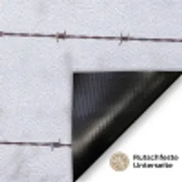 Sneeuwuil - Hek - Sneeuw - Wit Deurmat klein -antislip_DE