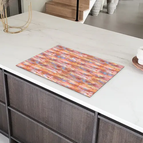 Vloeiend - Olie - Verf - Kleur Inductie beschermer vinyl 3mm klein 276 -sfeer8
