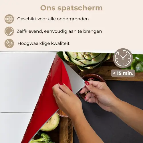 Fruit - Krijtbord - Groente keuken achterwand spatscherm klein -spatscherm_NL