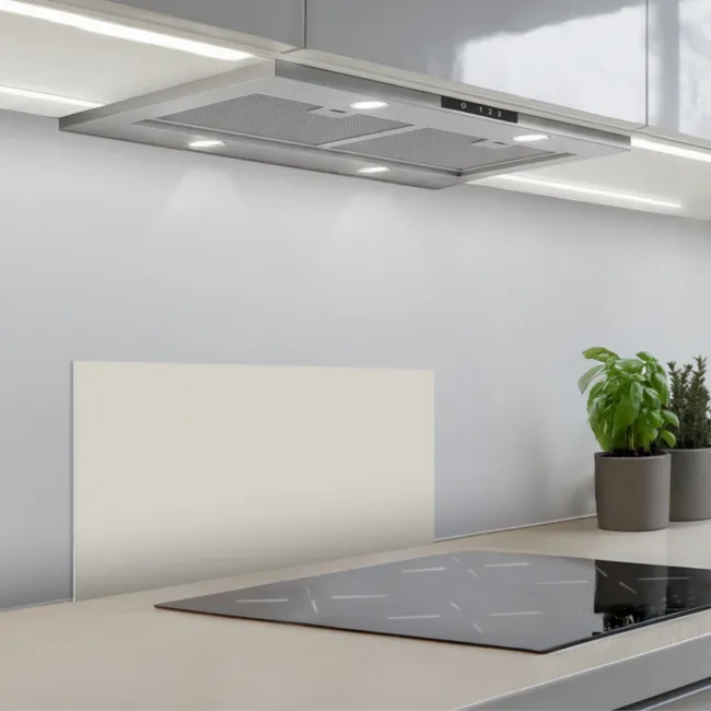 Onbeschreven Blad keuken achterwand spatscherm klein -3d_schuin