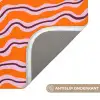 Retro - Golvend - Oranje WCmat klein 1009 -USP_AntislipNL