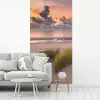 Zonsondergang - Duin - Strand - Planten - Zee fotobehang vinyl groot -woonkamer