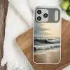 Strand - Zee - Zonsondergang Telefoonhoesje iPhone 17 Pro Max klein -sfeer1